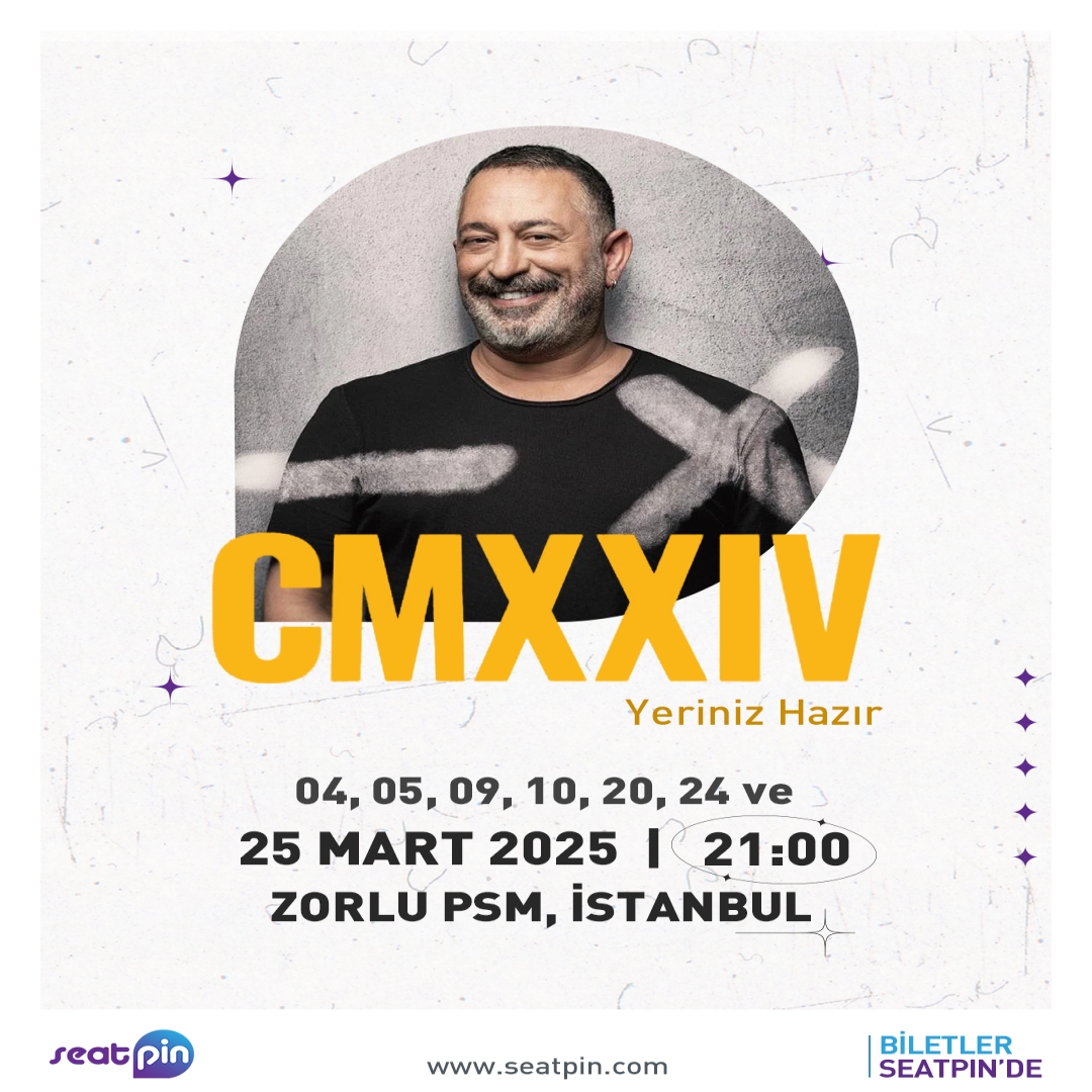 Cem Yılmaz CMXXIV 20 Mart 2025 İstanbul